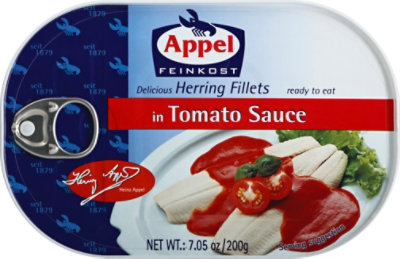 Appel Feinkost Herring Fillets In Tomato Sauce Can - 7.05 Oz - Image 2