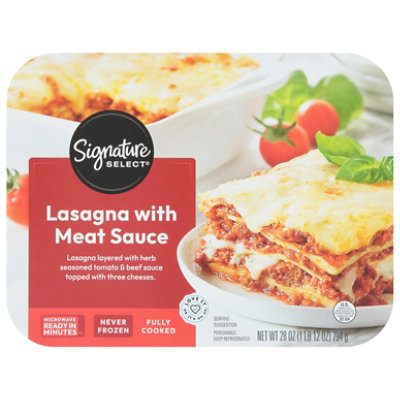 Signature Cafe Lasagna with Meat Sauce - 28 Oz
