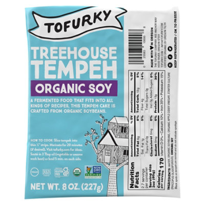 Tofurky Tempeh Organic Soy Cake Box - 8 Oz - Image 1