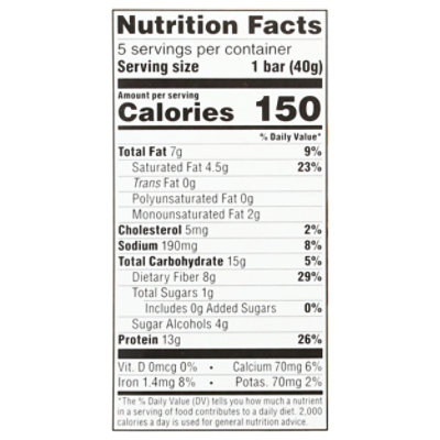 Atkins Snack Bar Lemon Box - 5-1.41 Oz - Image 4