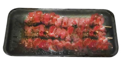 Meat Counter Beef Sirloin Satay Service Case - 1 LB