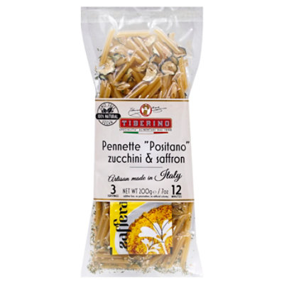 Tiberino Zucchini Saffron Penne - 7 Oz