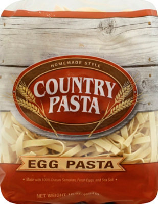 Country Pasta Pasta Egg Noodle Homemade Style Bag - 16 Oz - Image 2