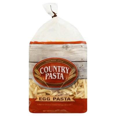 Country Pasta Pasta Egg Noodle Homemade Style Bag - 16 Oz