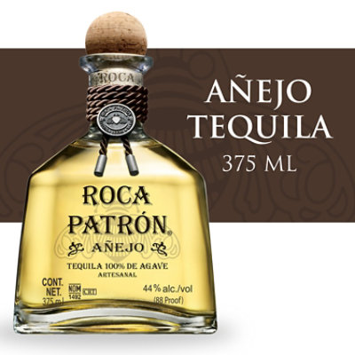 Patron Roca Anejo Tequila  Bottle - 375 Ml