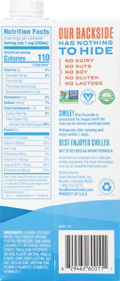 Good Karma Flaxmilk Omega 3 + Protein Lightly Sweetened Vanilla Carton - 32 Oz - Image 6