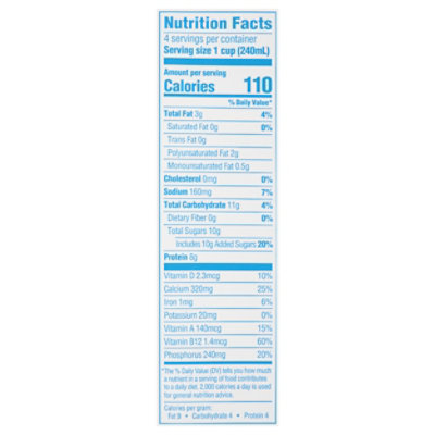 Good Karma Flaxmilk Omega 3 + Protein Lightly Sweetened Vanilla Carton - 32 Oz - Image 4