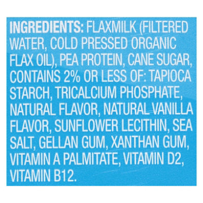 Good Karma Flaxmilk Omega 3 + Protein Lightly Sweetened Vanilla Carton - 32 Oz - Image 5