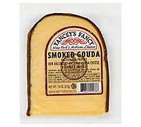 Yanceys Fancy Cheese Smoked Gouda Vacuum Packed - 7.6 Oz
