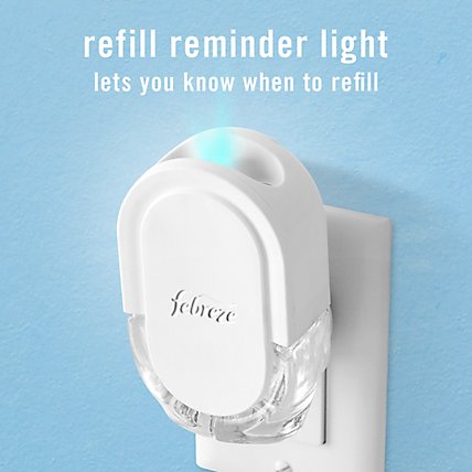 Febreze Air Freshener Odor Eliminating Fade Defy PLUG Gain Original Starter Kit - Each - Image 7