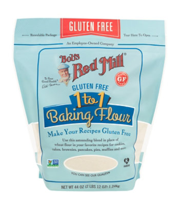 Bob's Red Mill Gluten Free 1 To 1 Baking Flour - 44 Oz - Image 1