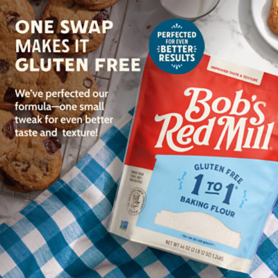Bob's Red Mill Gluten Free 1 To 1 Baking Flour - 44 Oz - Image 6