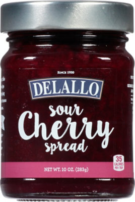 Delallo Sour Cherry Spread - 10 Oz - Image 2