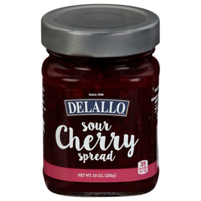 Delallo Sour Cherry Spread - 10 Oz