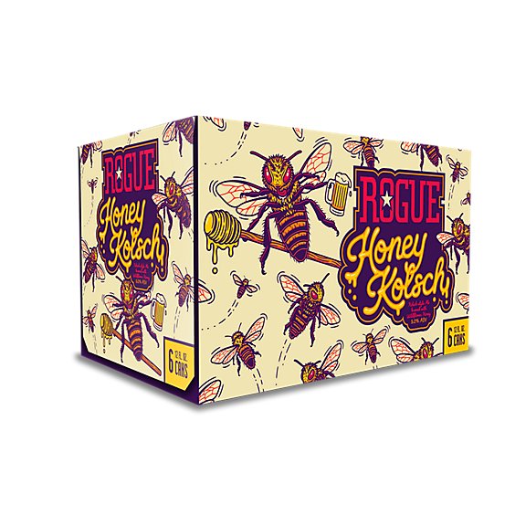 Rogue Honey Kolsch 6pk Cans - 6-12 Fl. Oz.