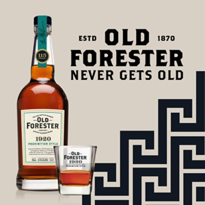 Old Forester Row Series 1920 Prohibition Kentucky Straight Bourbon Whisky 115 Proof - 750 Ml - Image 4