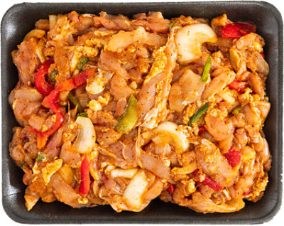 Chicken Thigh Fajita Mix Seasoned - Lb - Image 1