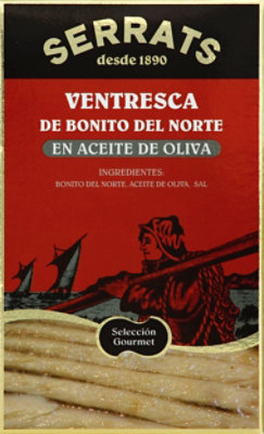 Serrats Tuna Fillets White Ventresca In Olive Oil Box - 4 Oz - Image 3