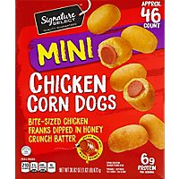 Signature SELECT Corn Dogs Chicken Mini Box 46 Count - 30.82 Oz - Image 2