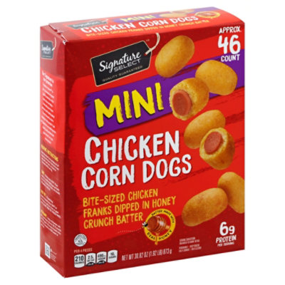 Chicken corn dogs best sale