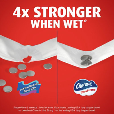 Charmin Ultra Strong Bathroom Tissue Mega Rolls 2 Ply - 6 Roll - Image 5