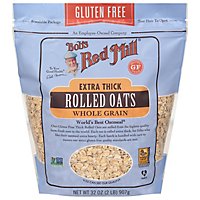 Bobs Red Mill Rolled Oats Gluten Free Extra Thick - 32 Oz - Image 2