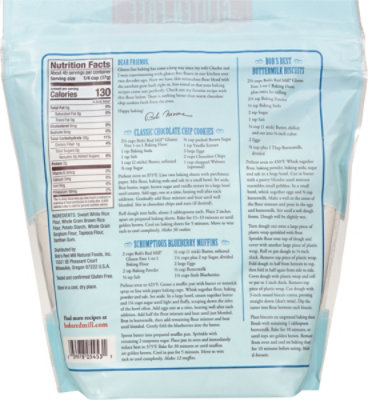 Bob's Red Mill Gluten Free 1 To 1 Baking Flour - 64 Oz - Image 5