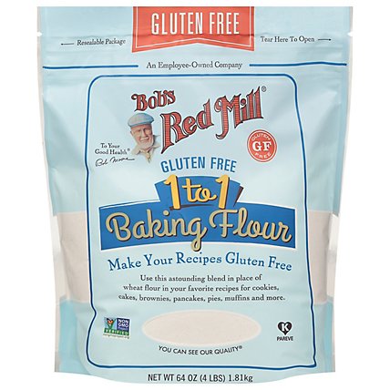 Bob's Red Mill Gluten Free 1 To 1 Baking Flour - 64 Oz - Image 2