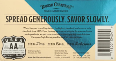 Danish Creamery European Style Unsalted - 8 Oz - Image 6