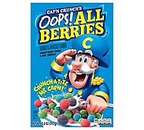 Capn Crunch Quaker Oops All Berries Cereal - 10.3 Oz