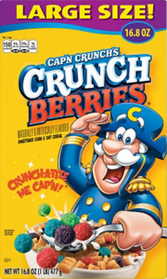 Cap'n Crunch's Crunch Berries Cereal - 16.8 OZ - Image 2