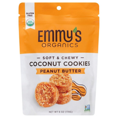 Emmys Coconut Peanut Butter Cookies - 6 Oz - Image 1