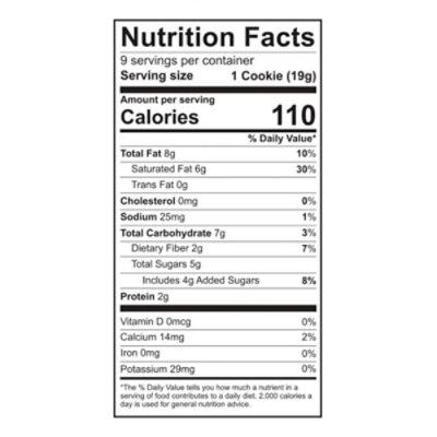 Emmys Coconut Peanut Butter Cookies - 6 Oz - Image 4