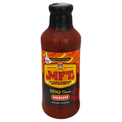 Mft Medium Bbq Sauce - 20 Oz