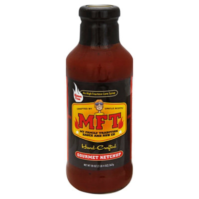 Mft Gourmet Ketchup - 20 Oz