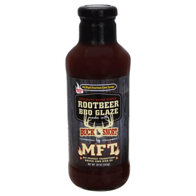 Mft Root Beer Bbq Glaze - 20 Oz