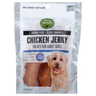 Open Nature Dog Treat Jerky Chicken - 11 Oz