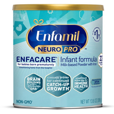 Enfamil NeuroPro EnfaCare Infant Formula Milk Based With Iron Powder Can - 12.8 Oz - Image 2