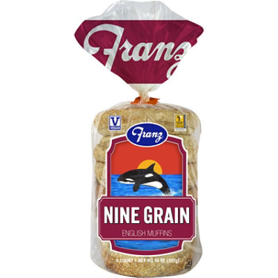 Franz 9 Grain English Muffins - 14 Oz - Image 2