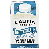 Califia Farms Vanilla Better Half Almond Milk Half and Half - 16.9 Fl. Oz. - Image 1