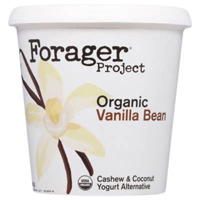 Forager Project Organic Yogurt Alternative Cashewmilk Dairy Free Vanilla Bean - 24 Oz