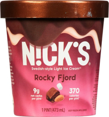 Nick's Swedish-style Ice Cream Rocky Fjord - 1 Pint - Image 2