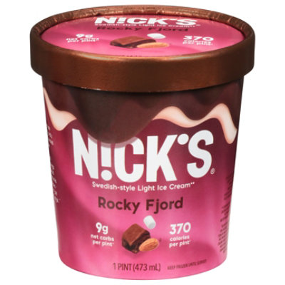 Nick's Swedish-style Ice Cream Rocky Fjord - 1 Pint - Image 1