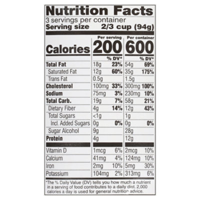 Enlightened Keto Collection Ice Cream Coffee & Cream 1 Pint - 473 Ml - Image 4