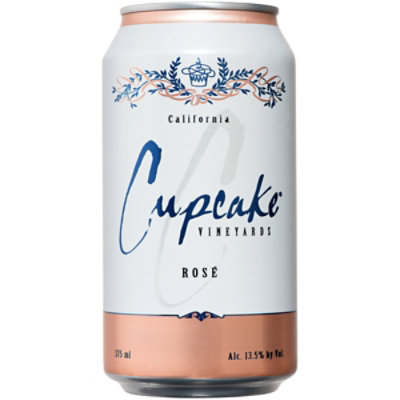 Cupcake Vineyards Rose Wine In Can - 375 Ml