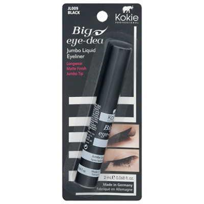 Kokie Professional  Big Eye-dea Black Jumbo Liquid Eyeliner - .068 Oz - Image 3