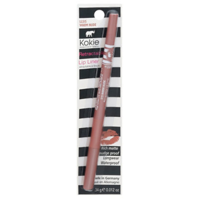 Kokie Professional Warm Nude Retractable Lip Liner - 0.012 Oz - Image 3