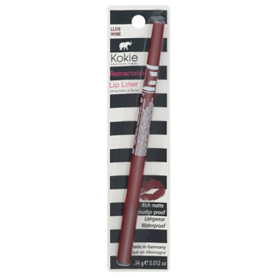 Kokie Professional Wine Retractable Lip Liner - 0.012 Oz - Image 1