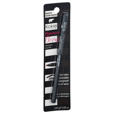 Kokie Professional Warm Brown Precision Brow Pencil - 0.24 Fl. Oz. - Image 2