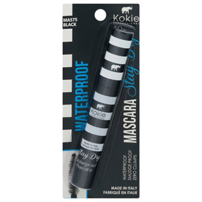 Kokie Professional Black Stay Dry Waterproof Mascara - 0.32 Fl. Oz. - Image 3